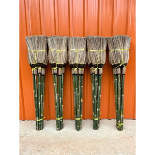 ไม้กวาดทางมะพร้าว อย่างดี 120ซม.(1ด้าม)