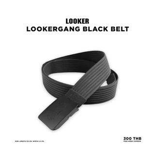LOOKERGANG BLACK BELT (เข็มขัดหัวดำ)