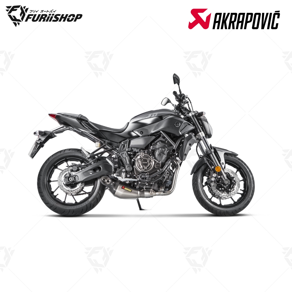 ท่อสูตร/ท่อแต่ง/ท่อไอเสีย Akrapovic Carbon-Titanium New Shape  : for Yamaha YZF-R7 2021-2024