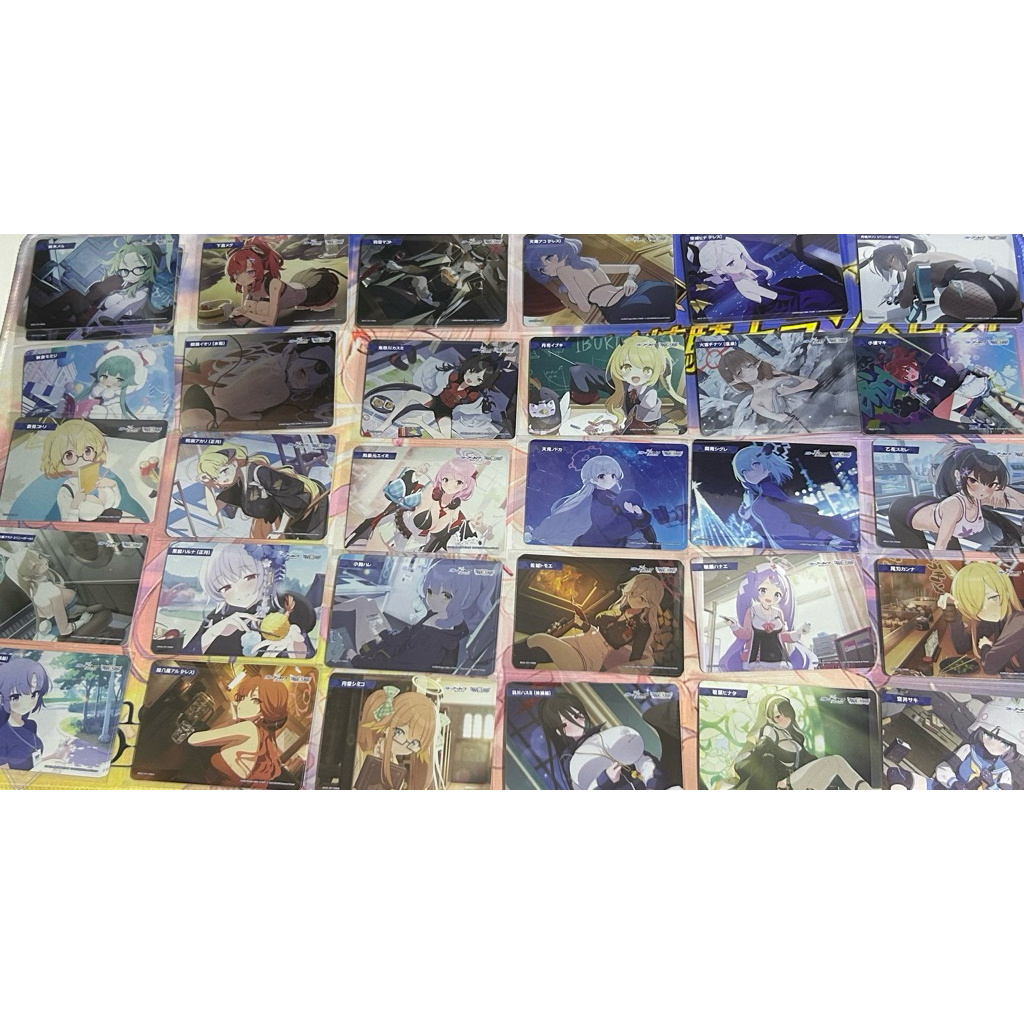 การ์ด L2D Blue Archive การ์ดสะสม Blue Archive ฟลอย