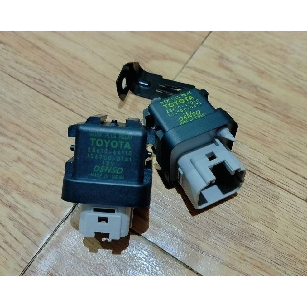 รีเลย์หัวเผา 156700-0141 / 0671 Relay หัวเผา สตาร์ท ไมตี้ MTX AE100 2L-5L TOYOTA denso made in japan