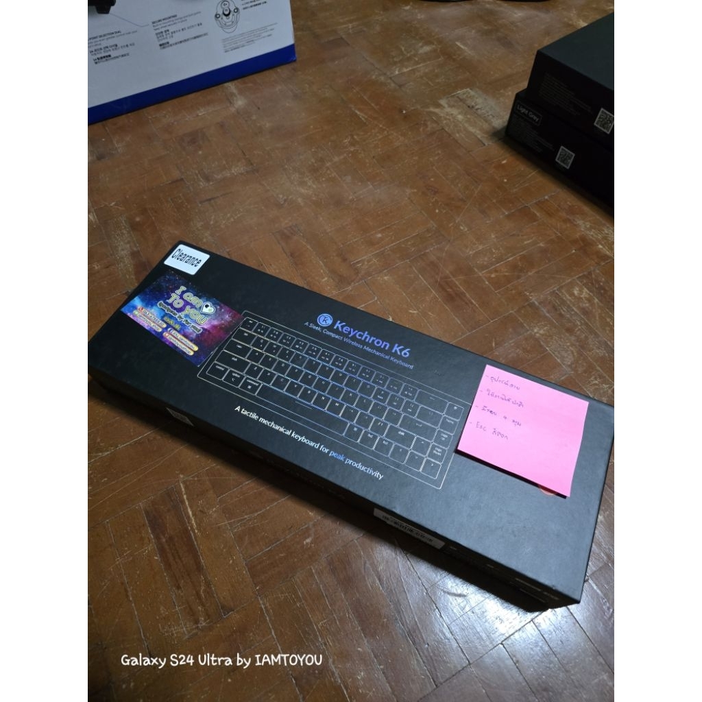 ‼️มี 1 กล่องเท่านั้นน!!!‼️[DEMO/ตัวโชว์] Keychron K6 - RGB - Red Switch