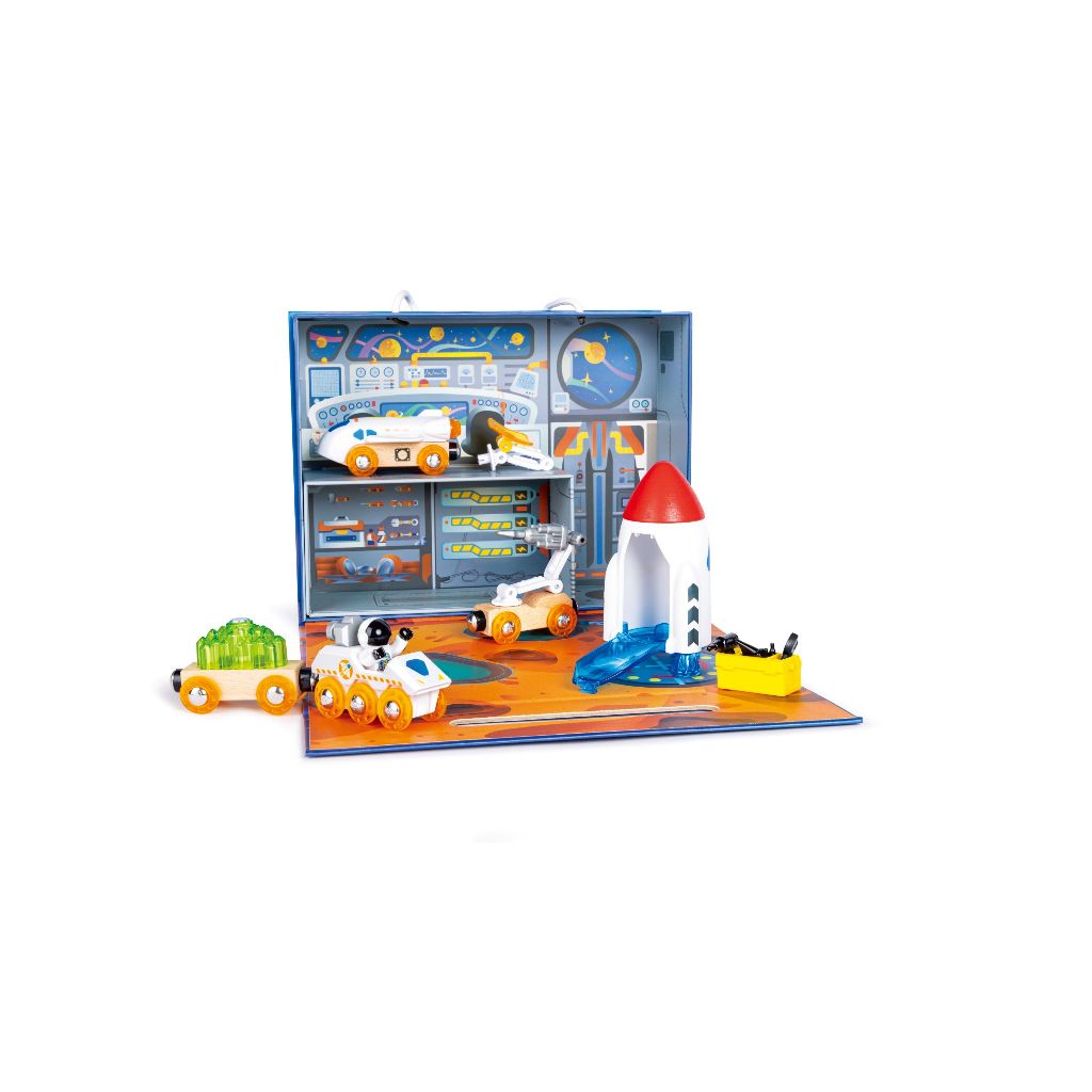Hape - Space Adventure Play Set مجموعة مغامرة الفضاء 3Y+ صورة 2