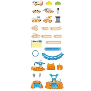 Hape - Mars Exploration Rail set        ชุดรถไฟดาวอังคาร        3Y+ รูปที่ 3