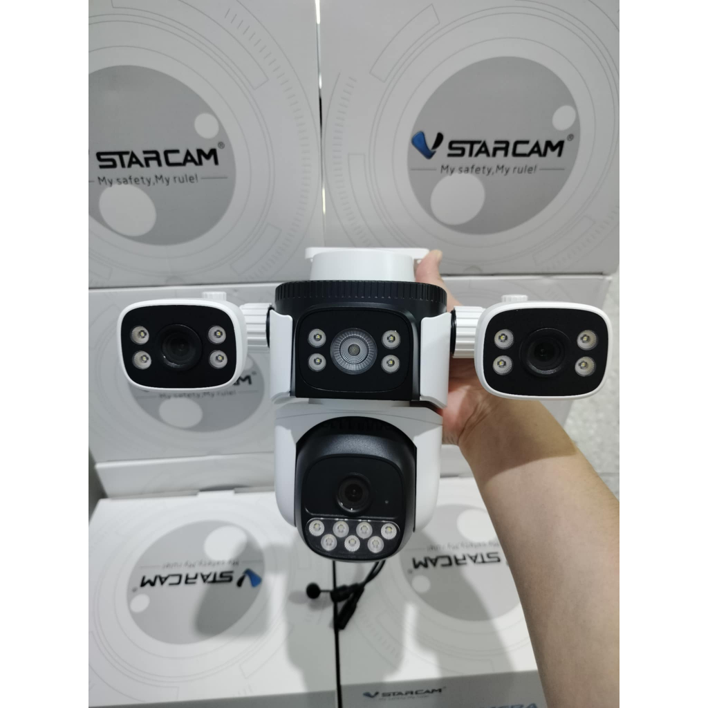 Vstarcam กล้องวงจรปิดภายนอกแบบใส่ซิมการ์ด กล้อง3เลนส์3มุมมอง รุ่นCG621SR ความคมชัด2ล้านทั้งสามเลนส์ ราคา ถูกที่สุด ดีลบีเคเค แกลเลอรีภาพที่ 6