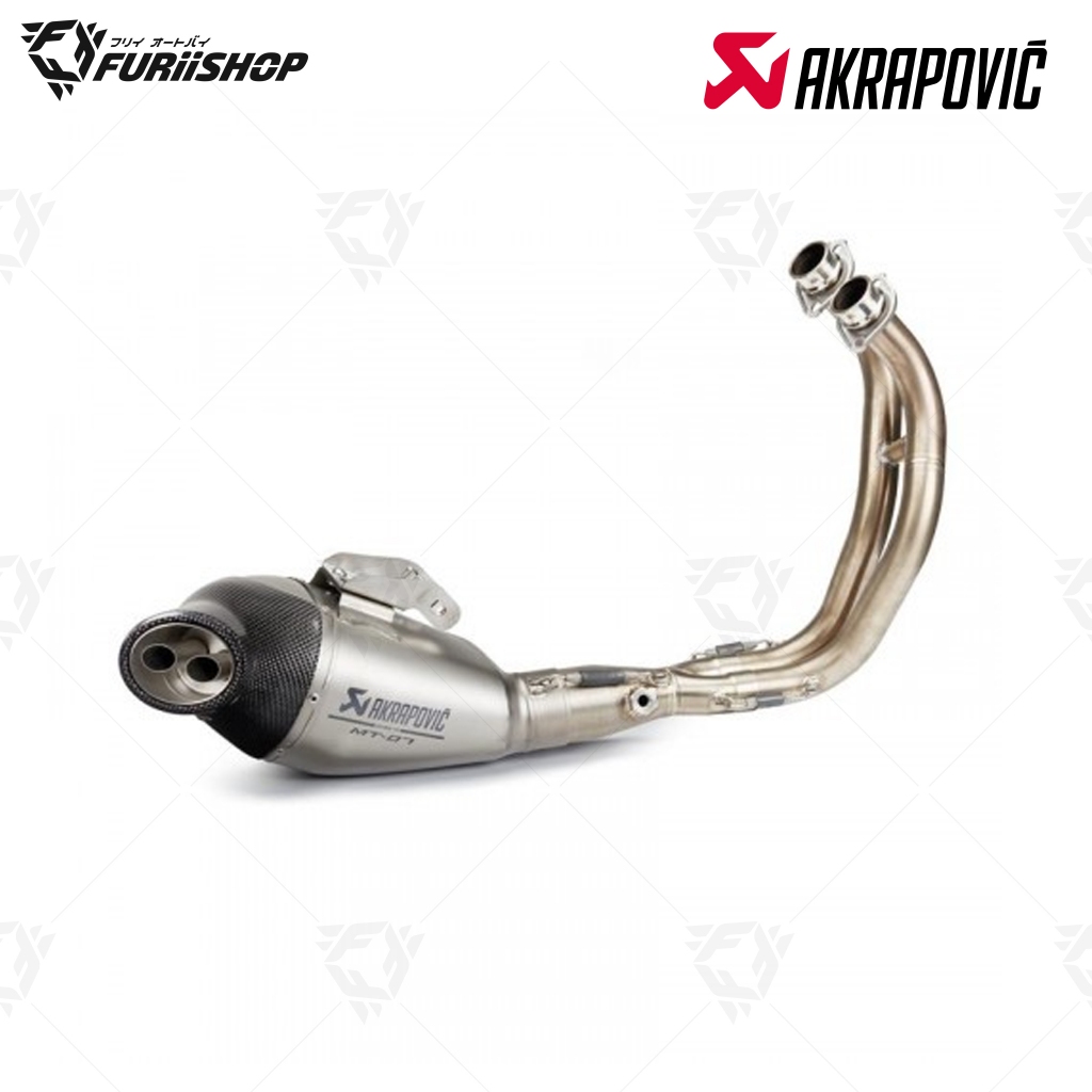 ท่อสูตร/ท่อแต่ง/ท่อไอเสีย Akrapovic carbon-Titanium Limited Laser  : for Yamaha XSR700 2017-2020/202
