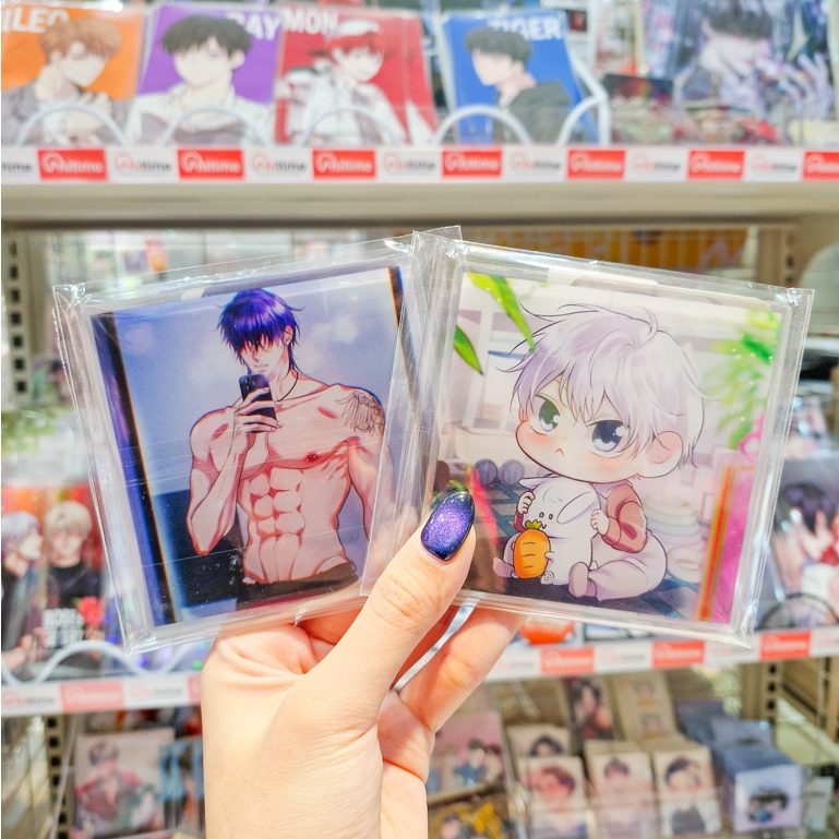 เมื่อฉันต้องไปอยู่โรงเรียนชายล้วน ที่รองแก้ว Acrylic พร้อม Photocard เซตคู่ มีให้เลือก 2 ลาย [Caramel_Kung]