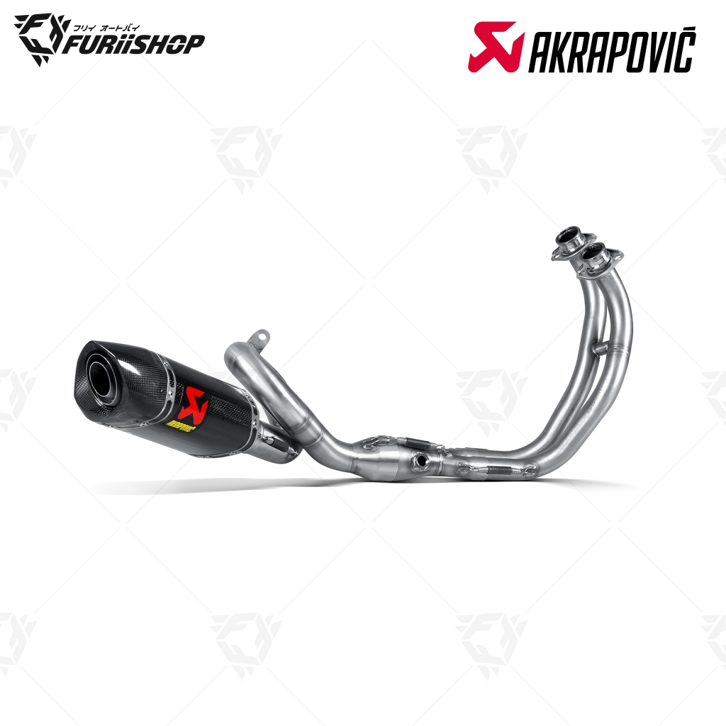 ท่อสูตร/ท่อแต่ง/ท่อไอเสีย Akrapovic Carbon 2-2-1 (2025) : for Yamaha Fz07/Mt07