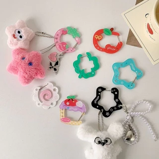พร้อมส่งจากไทย!!! พวงกุญแจตะขอ พวงกุญแจห้อยตุ๊กตา พวงกุญแจห้อยCharm เป็นงานอะคริลิค รูปทรงน่ารักมีหลายแบบ