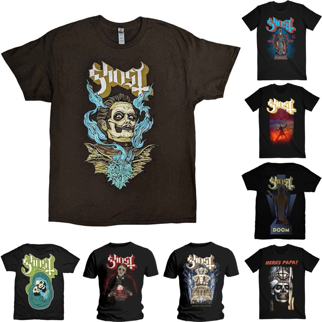 🇬🇧เปิด PREORDER เสื้อวง GHOST T-Shirt ลิขสิทธิ์ของแท้ UK 🤘🔥