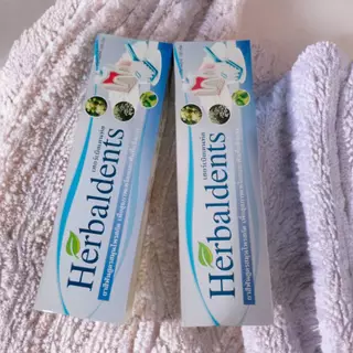 (ส่งตรงจากบริษัท) ยาสีฟันสมุนไพร HERBAL DENTS (เฮอร์เบิลเดนท์)ขนาด 120กรัม ของแท้1000%
