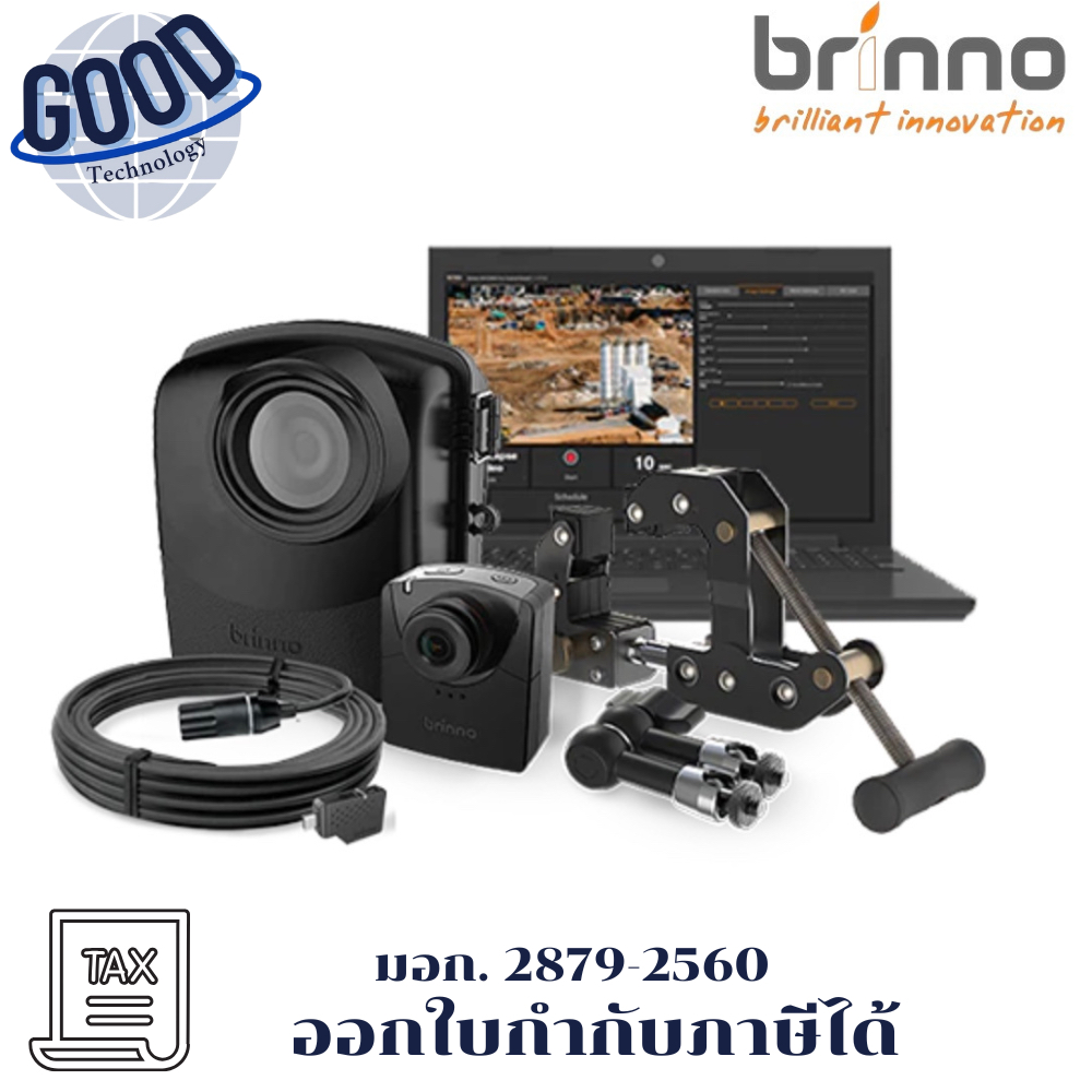 Brinno กล้อง Time Lapse Full HD ใช้บันทึกงานก่อสร้างยี่ห้อ รุ่น BCC2000+ สีดำ ประกันศูนย์