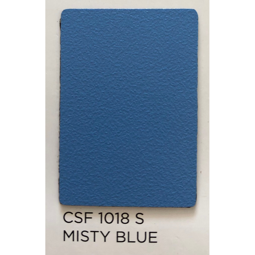 แผ่นลามิเนต Virgo CROMA new collection  CSF 1018 S Misty Blue ขนาด 120 x 240 ซม. หนา 0.6 มม.