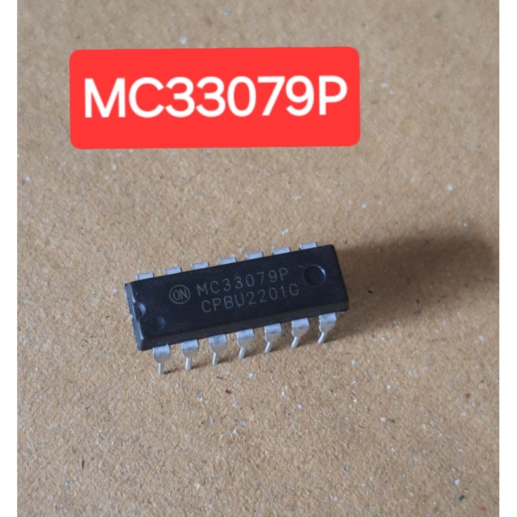 MC33079P Low noise quad operational amplifier