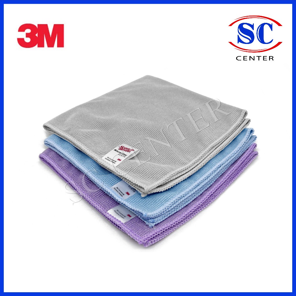 3M Microfiber Wipe ผ้าไมโครไฟเบอร์ 3Mผ้าอเนกประสงค์ ผ้าเช็ดรถ3M ขนาด 36 x 36 ซม.(สินค้าพร้อมส่ง)