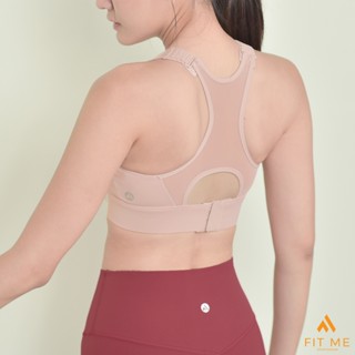 Flow Bra สปอร์ตบราสายปรับได้ บราตะขอหลัง มีฟองน้ำเย็บติด สปอ…