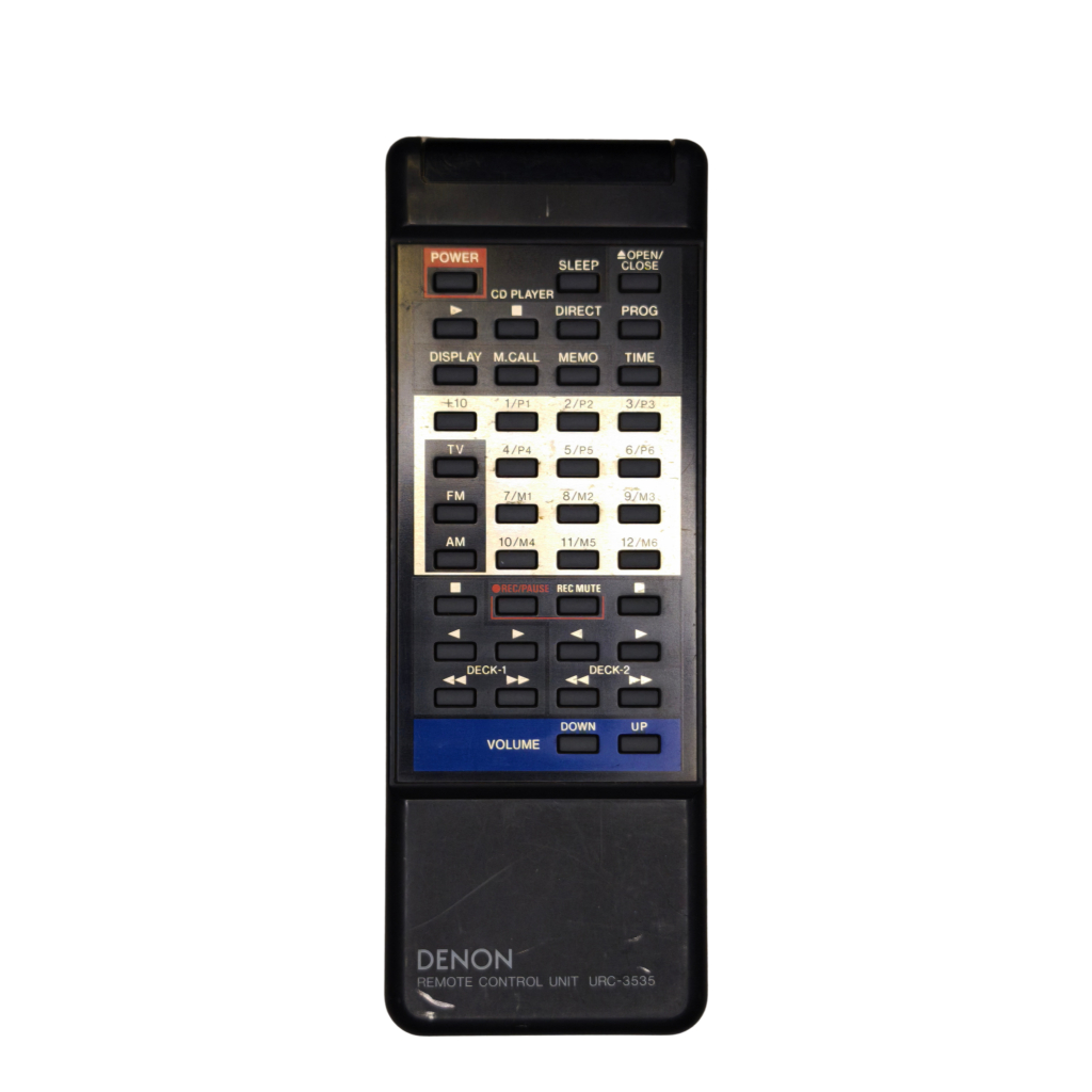 รีโมท DENON URC-3535 แท้จากญี่ปุ่น | Remote เครื่องเสียง DENON | CD Player / Deck / Tuner / TV | พร้