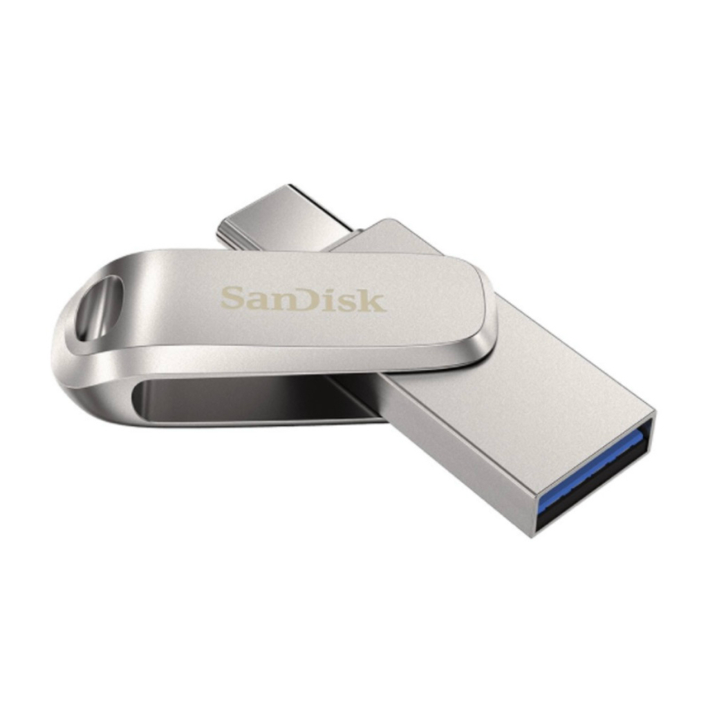 1 TB FLASH DRIVE (แฟลชไดร์ฟ) SANDISK DUAL USB 3.1 TYPE-C (SDDDC4_1T00_G46)