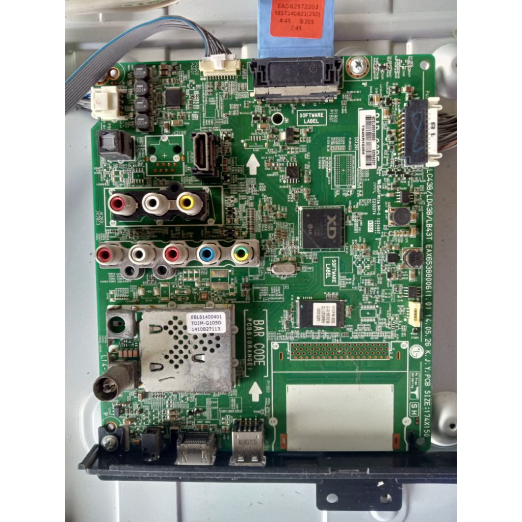 บอร์ดทีวี LG 49" Model 49LB551T ของถอดใช้งานได้