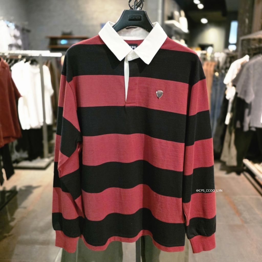 🛍 เสื้อคอปกซิมโบลิคแขนยาว CPS CHAPS ผู้ชาย คอลใหม่ล่าสุด ของแท้💯% จัดส่งพร้อมถุงShop