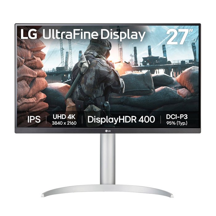 LG Gaming Monitor 27UP650K-W.ATM UHD 4K IPS จอมอนิเตอร์เกมมิ่ง 27นิ้ว รับประกัน 3 ปี