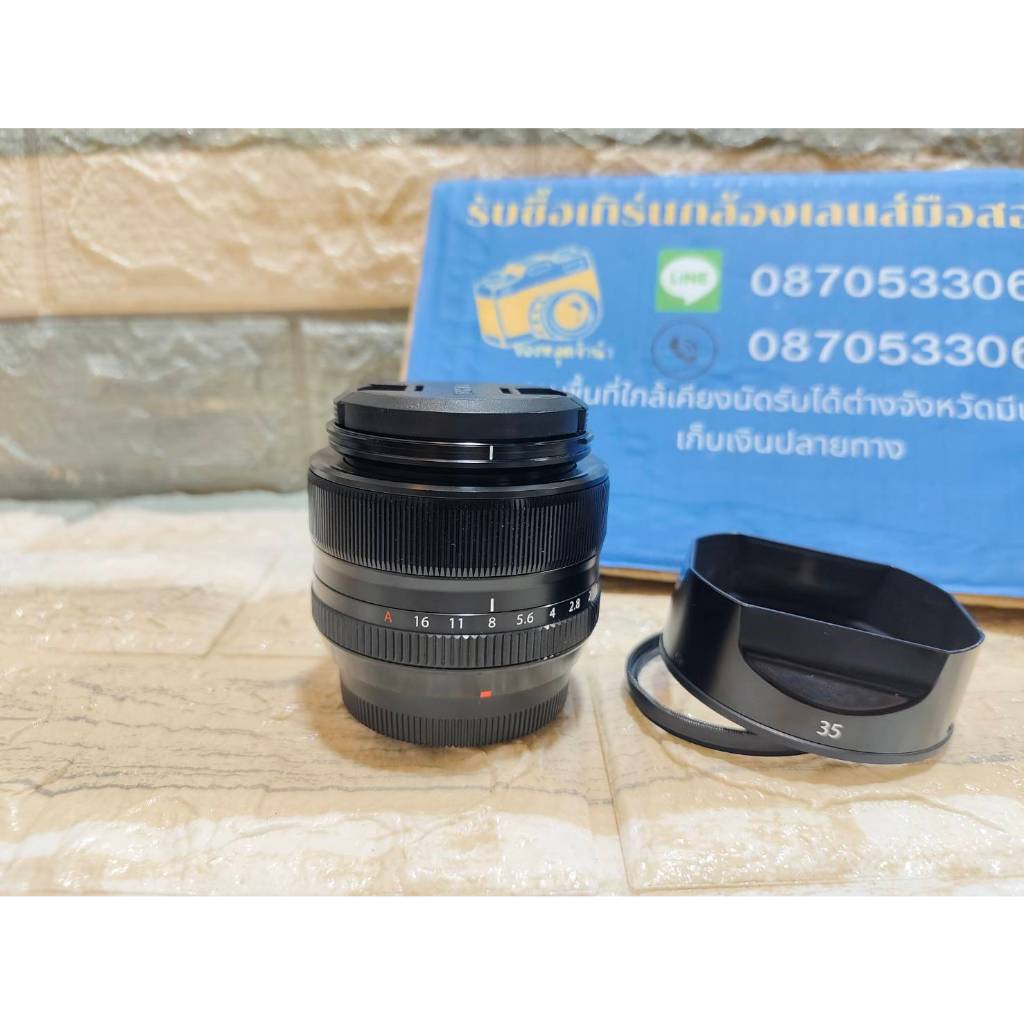 Fuji 35 f1.4 สภาพดี ไม่มีฝ่ารา