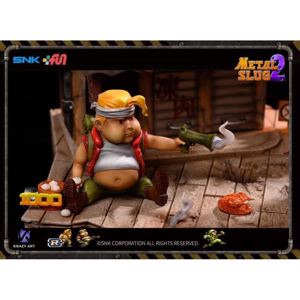 Krazy Art Studio - " Metal Slug 2 " Chinatown Battle Scene  , Egypt Mummy Battle ( Genuine Authentic
