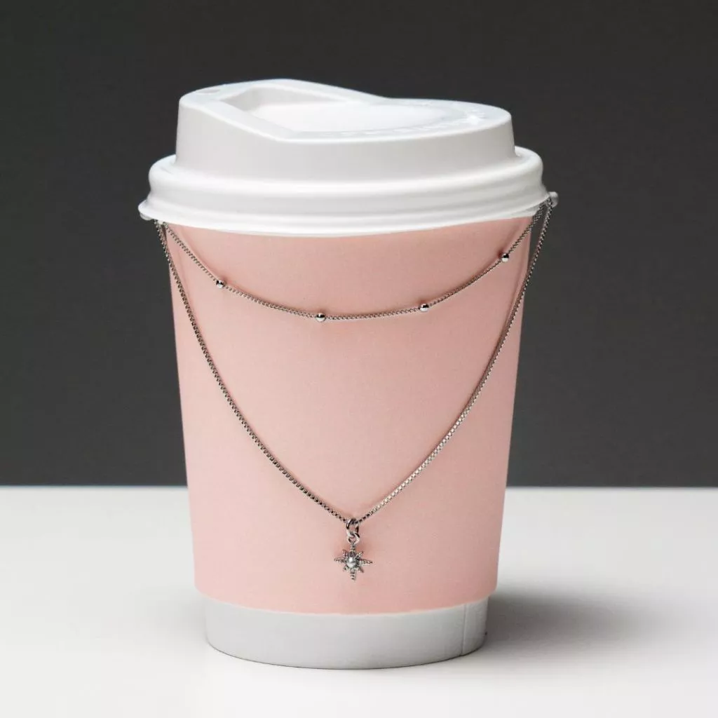 Petite Starlette 2 Layers Necklace สร้อยคอรูปดาว 2 เลเยอร์
