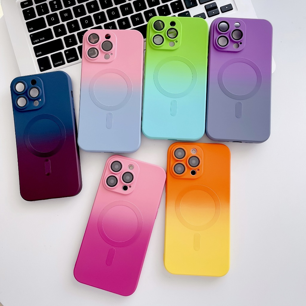 Silicone Case For iPhone 17 Pro max 16Pro 15Plus 14 13 12 11 เคสไอโฟน เคสกันกระแทก เคสสำหรับไอโฟน