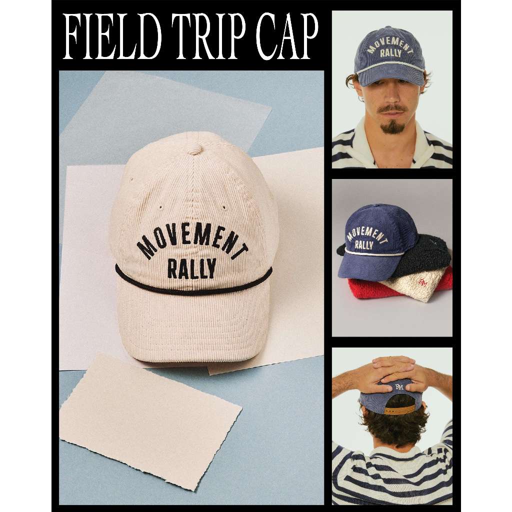 Rally Field Trip Cap - หมวกผ้า Corduroy