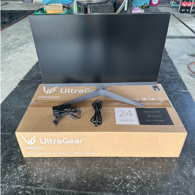 มือ2 จอคอม LG UltraGear Gaming Monitor 23.8"24GS50F-B VA/180Hz/1ms/AMD FreeSync/FHD/3Y-onsite MNL-00