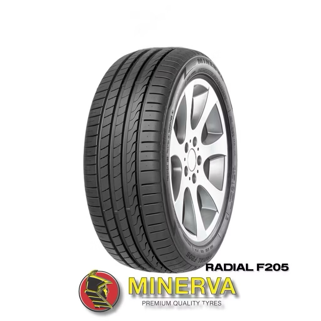 ยางรถยนต์ MINERVA 205/40 R18 รุ่น RADIAL F205 86Y *CH (จัดส่งฟรี!!! ทั่วประเทศ)