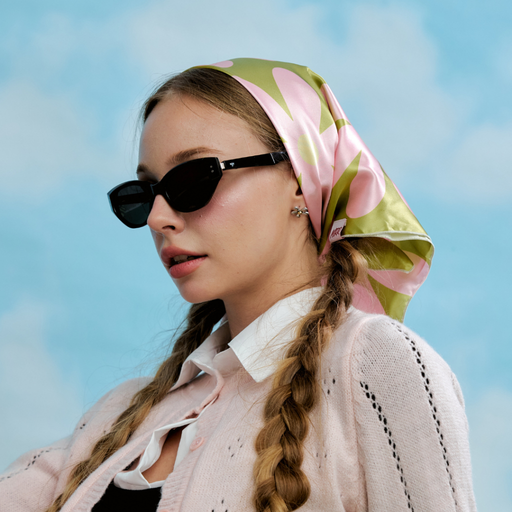 MIRR. Bandana ผ้าโพกหัวสุดชิค สามารถพันผ้าเป็นเกาะอกได้  หรือ mix&match แบบชิคๆได้ตามสไตล์คุณ รูปที่ 5