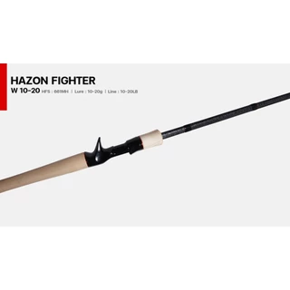 คันเบ็ด คันตีเหยื่อปลอม Hazon รุ่น Fighter ความยาว 6.6 และ 7ฟุต