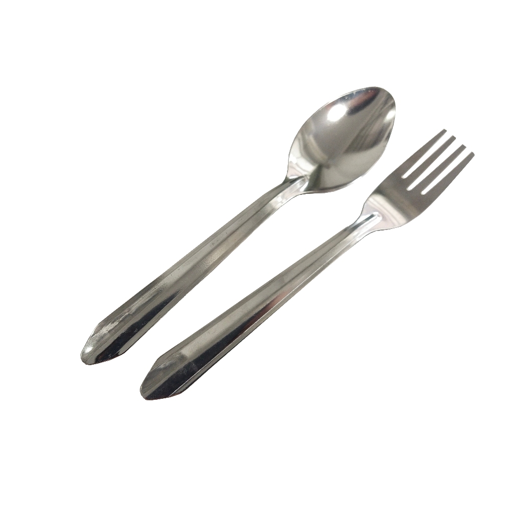 ชุดช้อนส้อมสเตนเลสลายลาเวนเดอร์ 1.0 มม. 12 คู่ (Stainless steel)