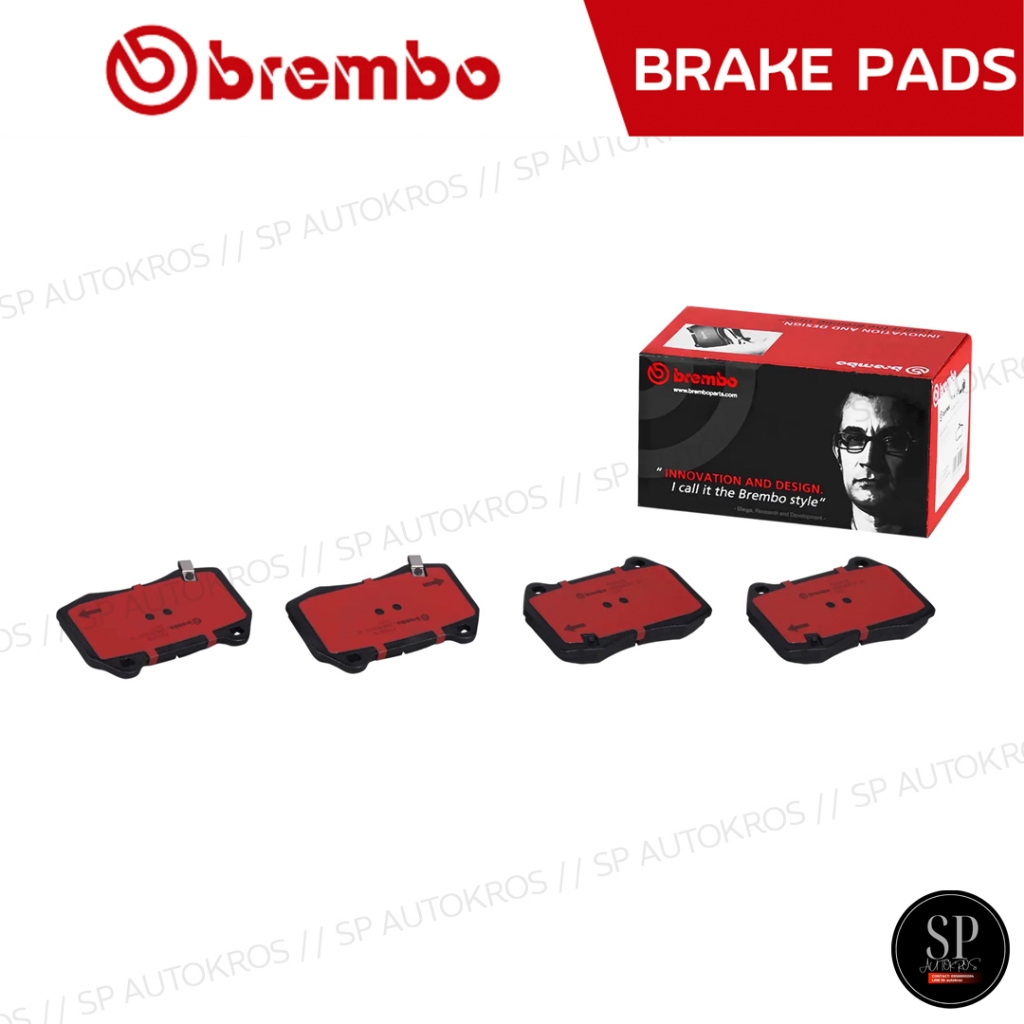 BREMBO ผ้าเบรกหน้า INTEGRA DC5 2.0 ปี 01-> / P56 047