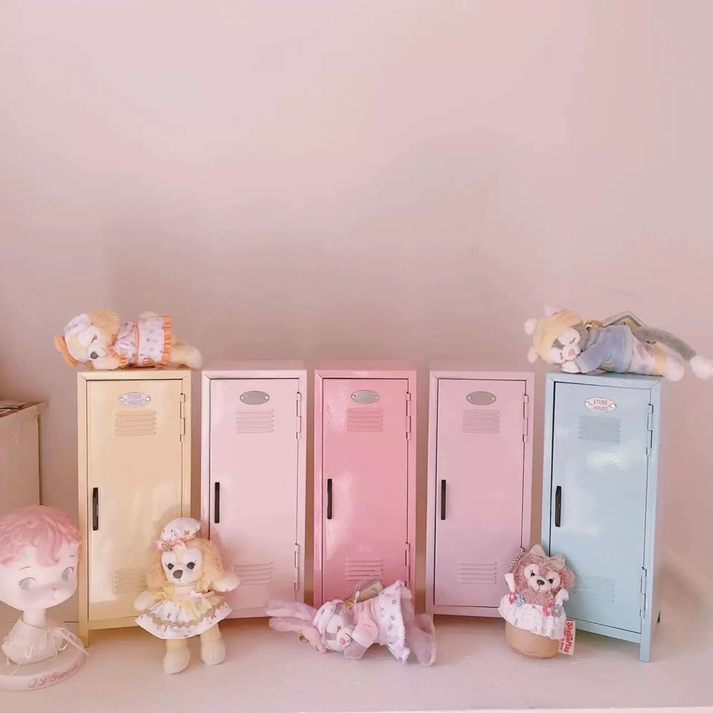 ตู้เก็บของสุดน่ารัก ใช้งานได้จริง  🥰 มีพร้อมส่งสีชมพูเข้ม