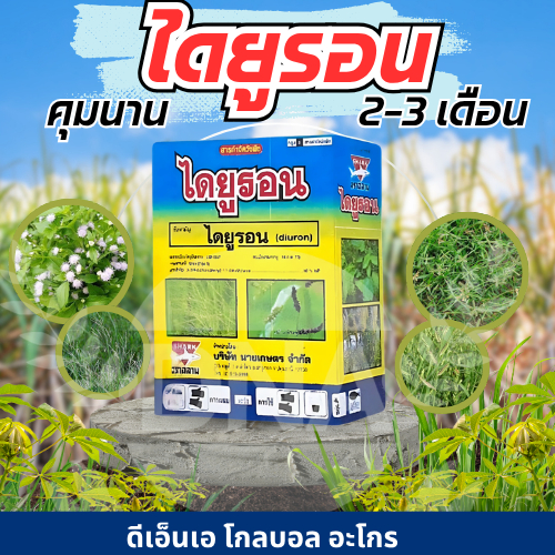 (แพ็ค5,แพ็ค10) ไดยูรอน #ฆ่าหญ้าคุมหญ้าในอ้อย #สับปะรด #อ้อย #ยาคุมหญ้า #ยาฆ่าหญ้า​