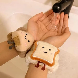 [F0706] สายรัดข้อมือ ที่คาดผมตุ๊กตา (เซท 2/3 ชิ้น) ผ้าคาดผมล้างหน้า
