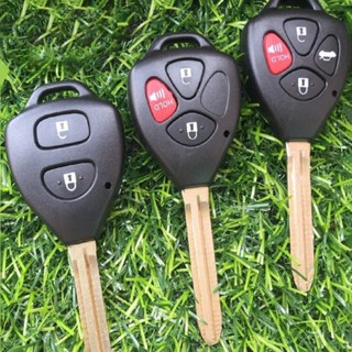 กรอบกุญแจรีโมท TOYOTA 2-4 ปุ่ม (Vios/Yaris/Innova/Camry/Fort…
