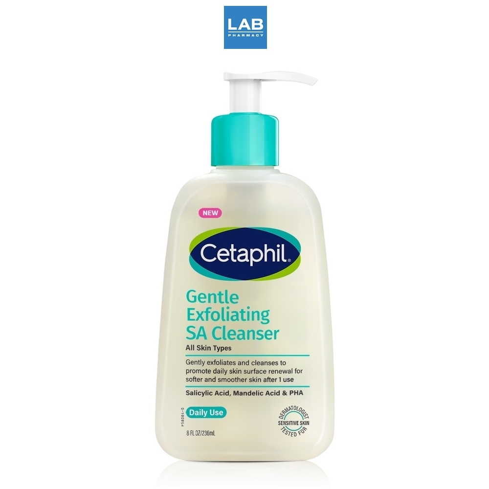 Cetaphil Gentle Exfoliating SA Cleanser 236 ml. -เซตาฟิล เจนเทิล เอ็กซ์ฟอลิเอทติ้ง เอสเอ คลีนเซอร์ 236 มล.