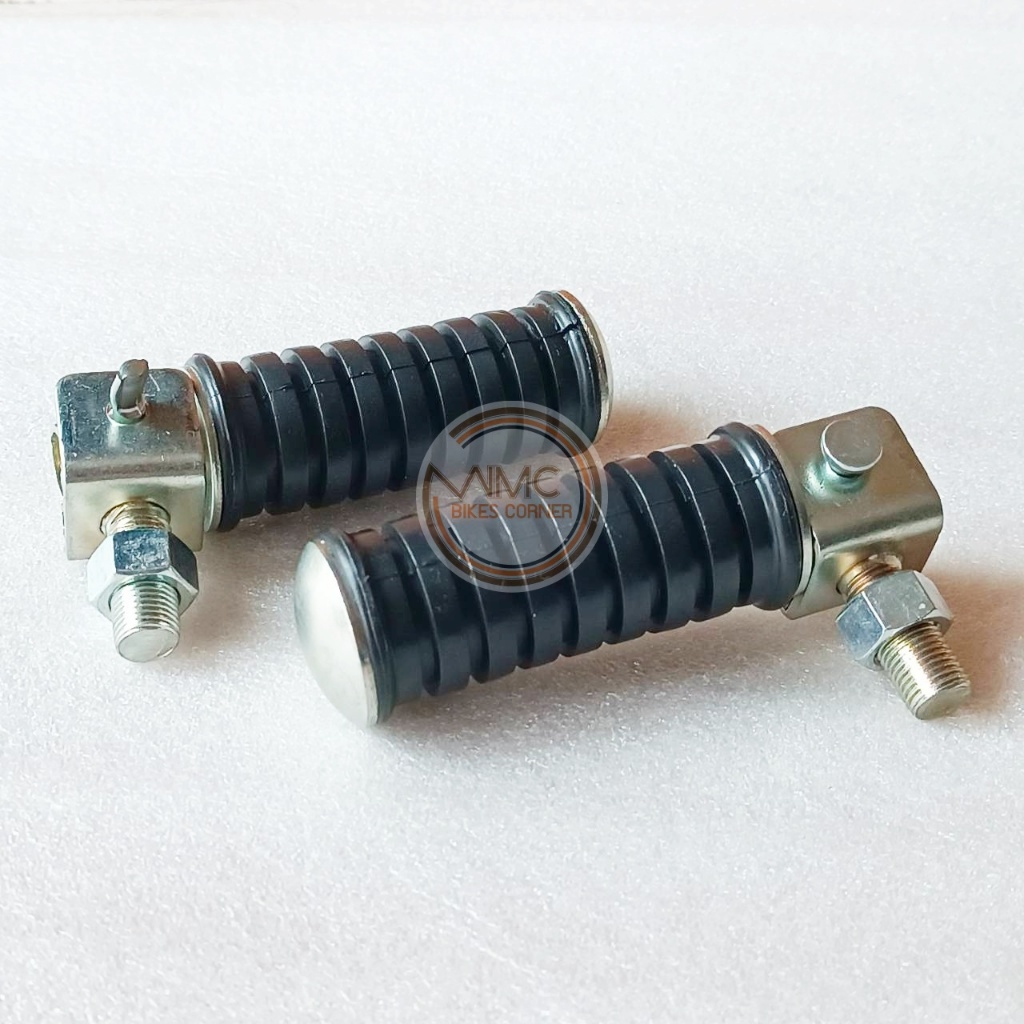 คู่ พักเท้าหลัง สำหรับ YAMAHA DT100 DT125 DT175 DT250 งานใหม่ คุณภาพดี สินค้าพร้อมจัดส่ง (Y-FP-0001)