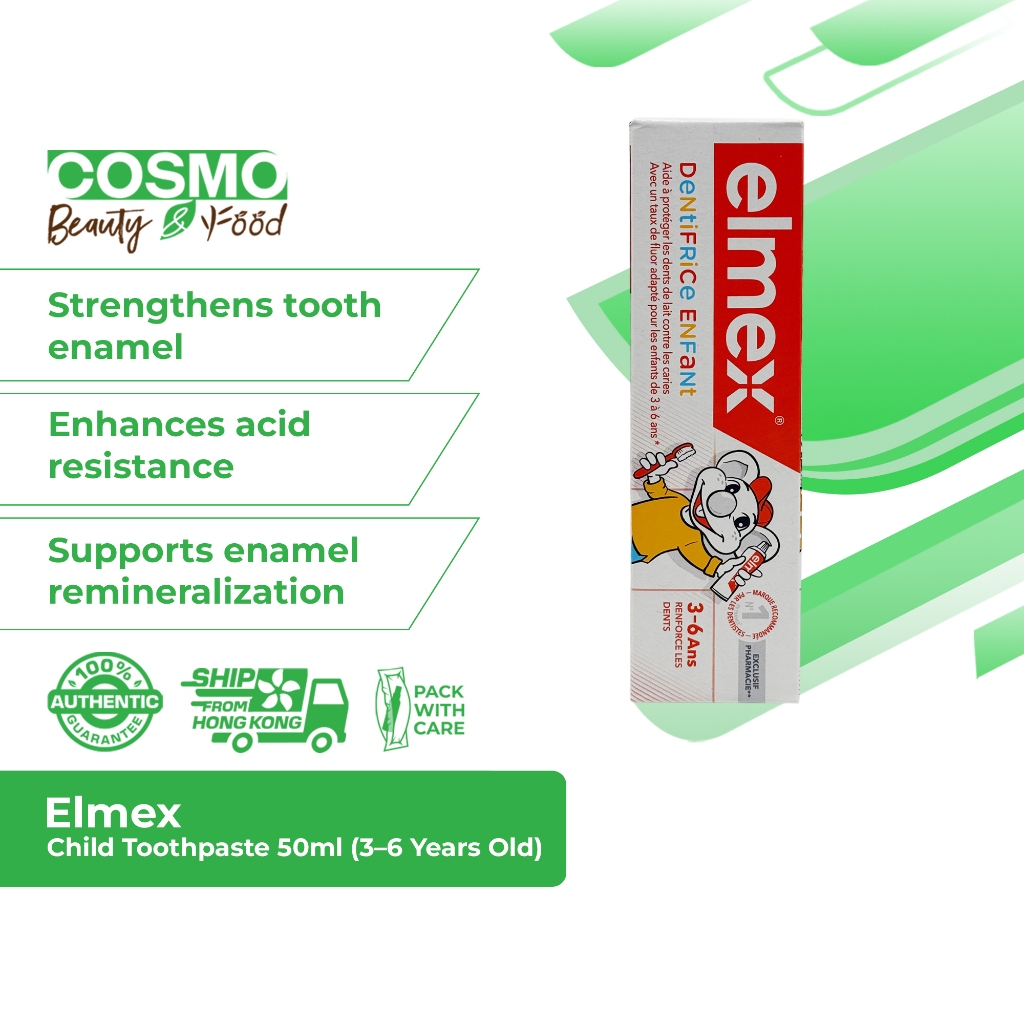 Elmex Child Toothpaste 50ml (3–6 Years Old)