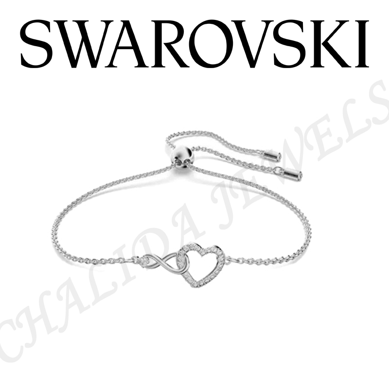 🥇พร้อมส่ง🥇 Swarovsk infinity Love Forever Romantic  Bracelet เรียบง่ายแต่ทันสมัย ของขวัญวันวาเลนไทน์