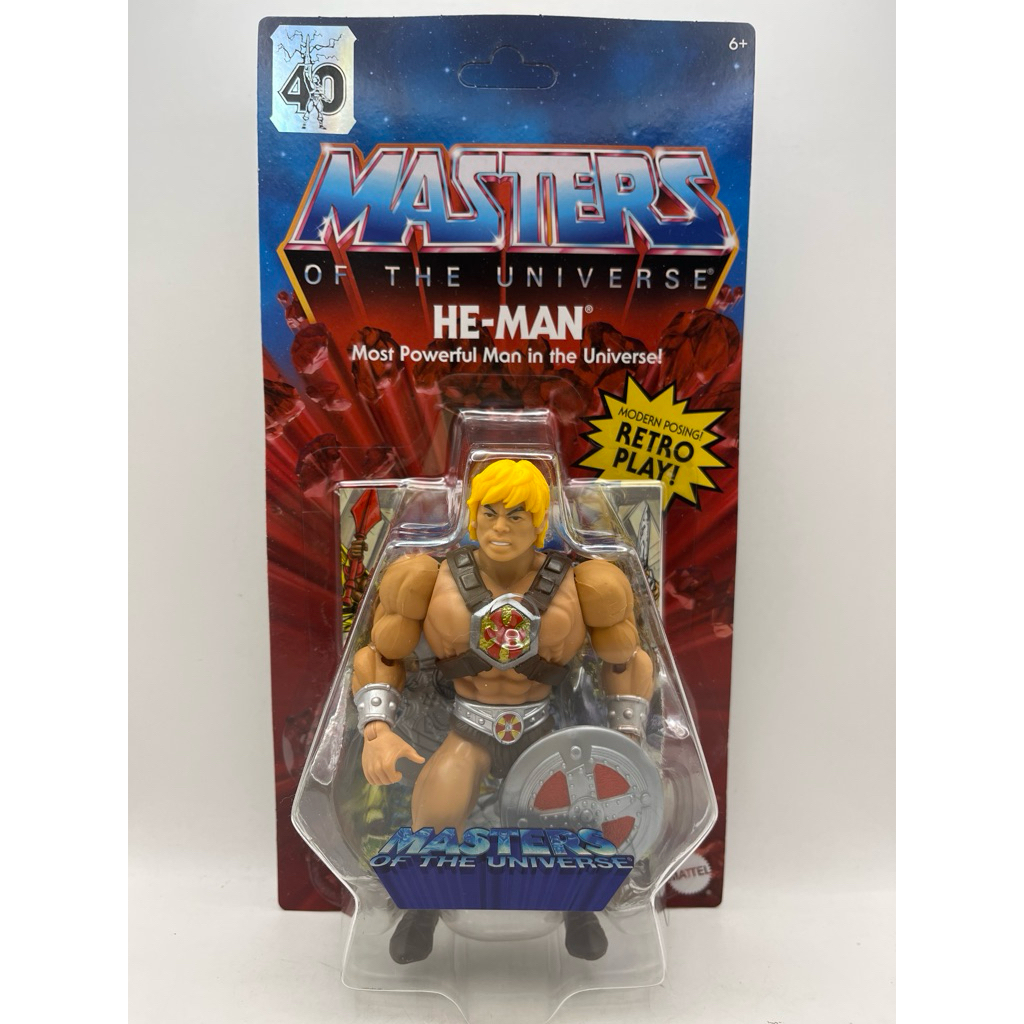 มาสเตอร์ ออฟ เดอะ ยูนิเวิร์ส รุ่น 40 ปี ♣️ MASTERS OF THE UNIVERSE ♠️ HE-MAN