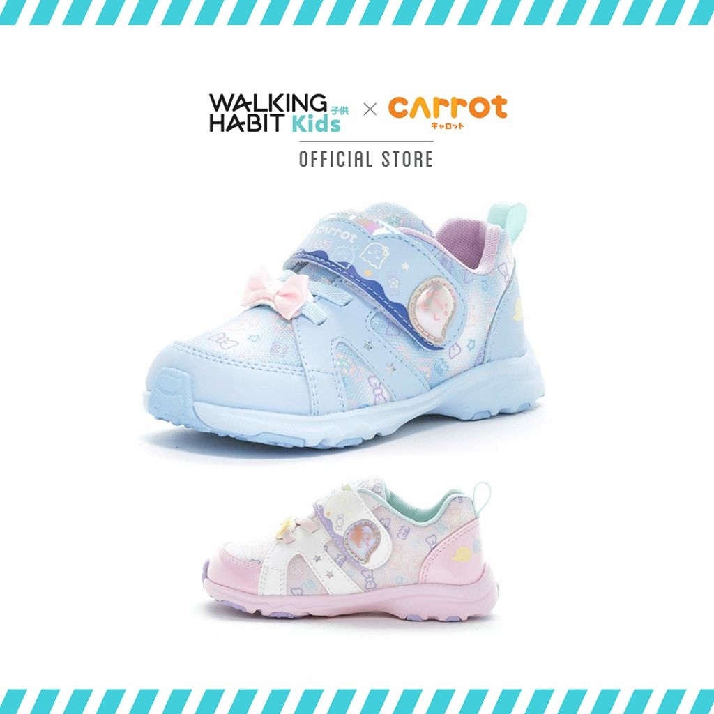 Walking Habit Kids × Moonstar Carrot| รองเท้าผ้าใบสำหรับเด็ก รุ่น CR-C2383