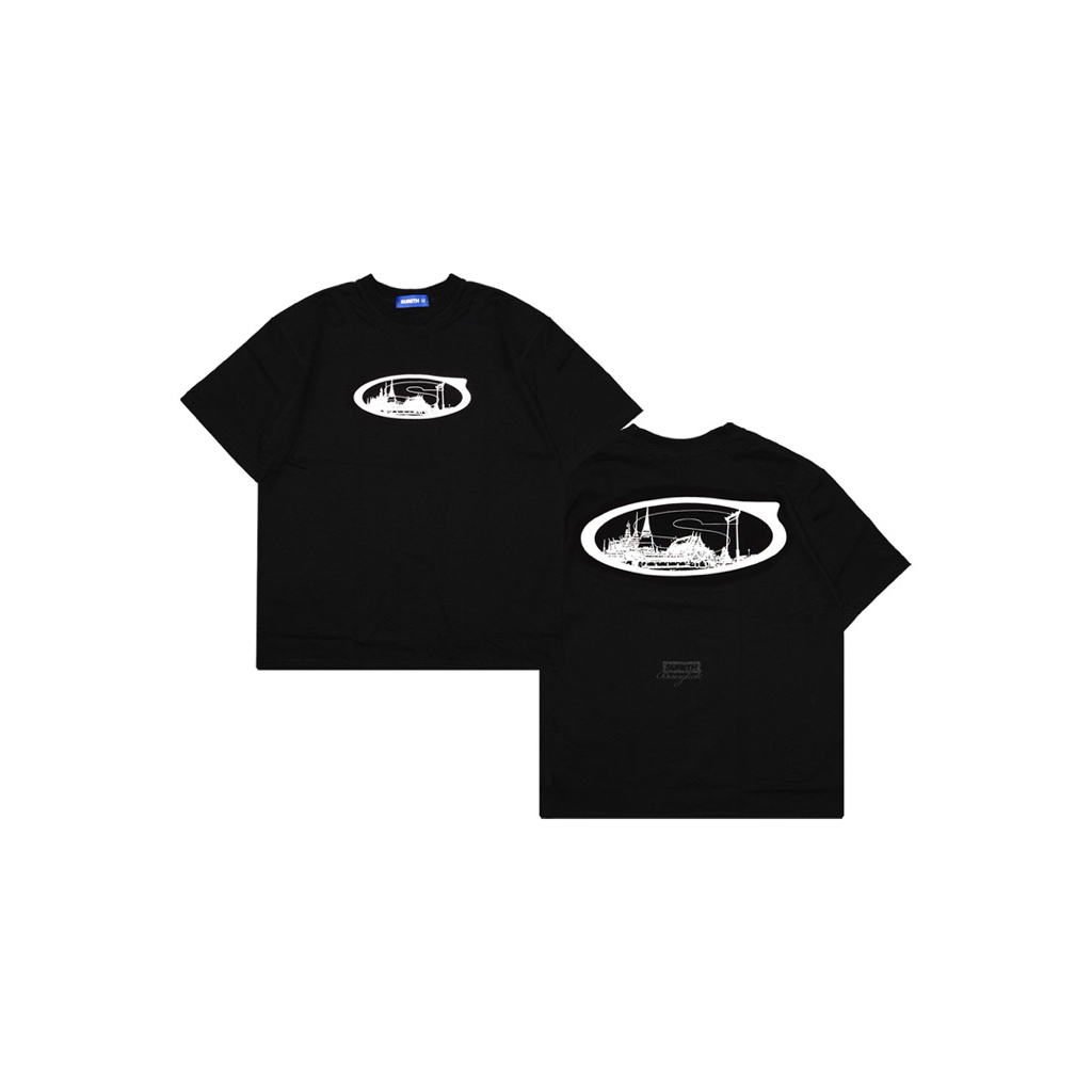 Surething - Giant swing มี 2สี เสื้อยืด คอกลม สกรีนลาย ใส่สบาย ผ้ายืด