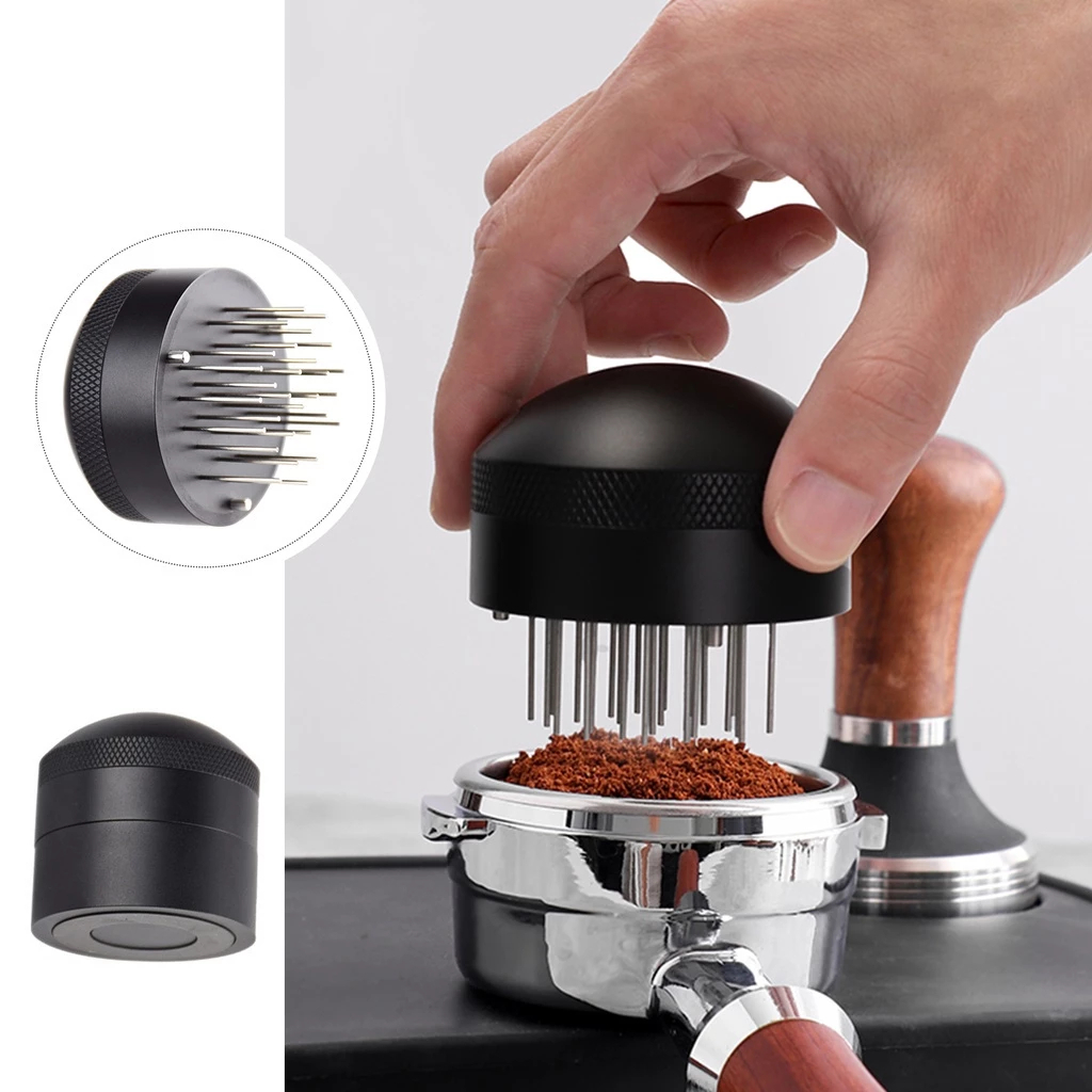 🧊 ICE COFFEE จัดส่งวันนี้ 51/58มม Coffee Needle Tamper แทมเปอร์เข็ม เกลี่ยผงกาแฟ ช่วยให้ผงกาแฟกระจายตัวทั่ว