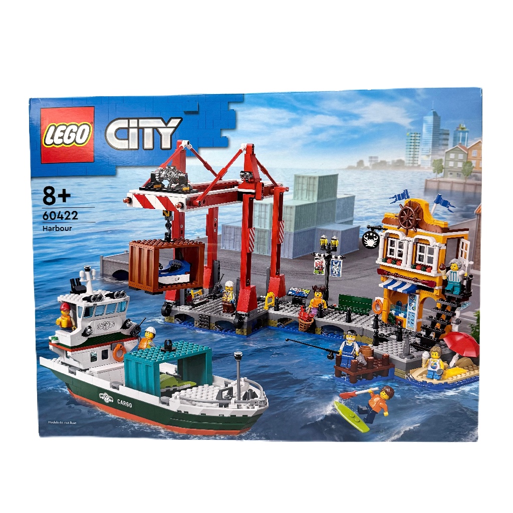 LEGO City Seaside Harbor with Cargo Ship 60422