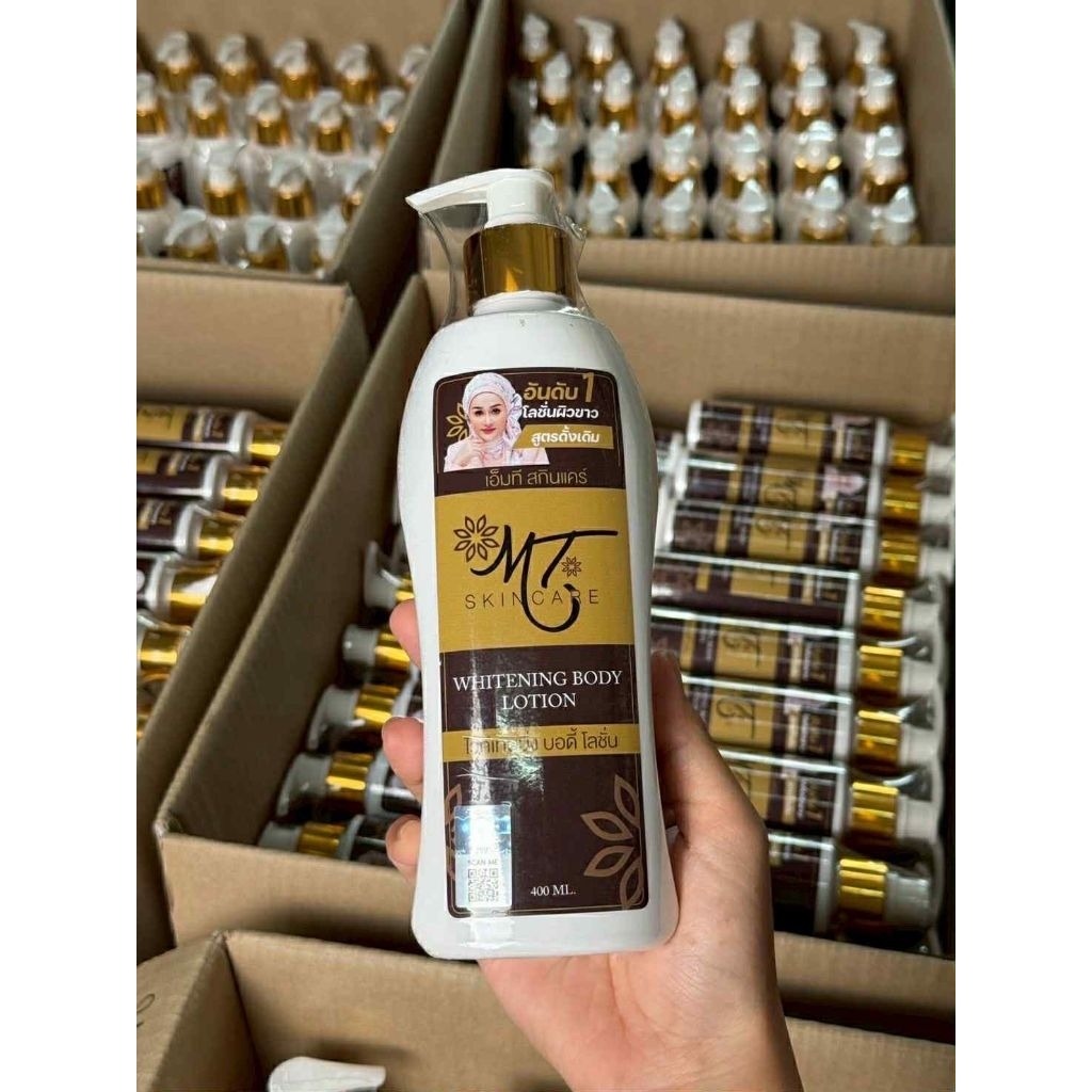 𝐌𝐓 𝐖𝐇𝐈𝐓𝐄𝐍𝐈𝐍𝐆 𝐁𝐎𝐃𝐘 𝐋𝐎𝐓𝐈𝐎𝐍 สูตรดั้งเดิม ทาเช้า-ก่อนนอน พร้อมส่ง